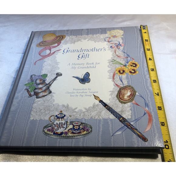 Grandmothers Gift A Memory Book for My Grandchild Family History Journal - Picture 6 of 16